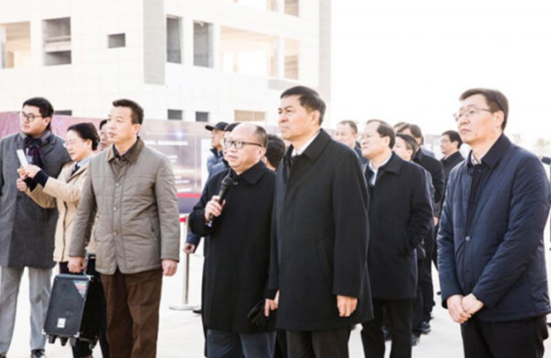 市委書記李公樂、市長靳磊帶領安陽市重點項目觀摩團考察獵鷹消防科技